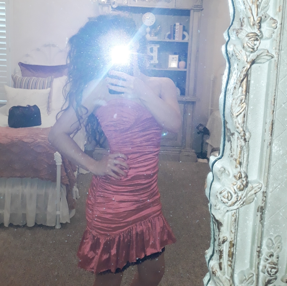 NWT BCBGMaxAzria Fleur Dress - Picture 2 of 7